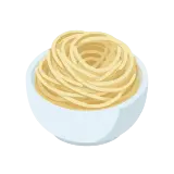 Egg noodle icon