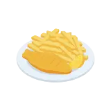 Fish and chips icon