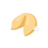 Fortune cookie icon