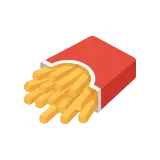 French fries icon