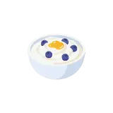 Greek yogurt icon