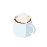 Hot chocolate icon