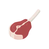 Lamb chop icon