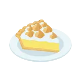 Lemon meringue pie icon