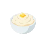 Mashed potato icon
