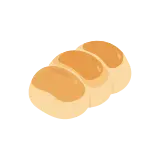 Milk bread icon