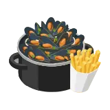 Moules frites icon