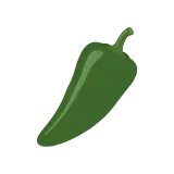 Poblano pepper icon