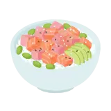 Poke bowl icon