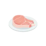 Pork chop icon
