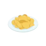 Potato chips icon
