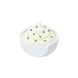 Sour cream icon