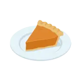Sweet potato pie icon